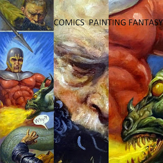 Comics painting fantasy